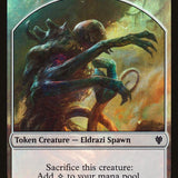 Eldrazi Spawn // Vampire Double-Sided Token [Commander 2017 Tokens]
