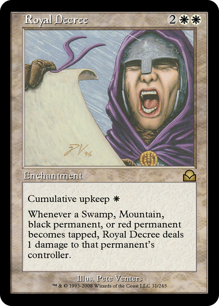 Royal Decree (ME2-031) [Masters Edition II] Foil