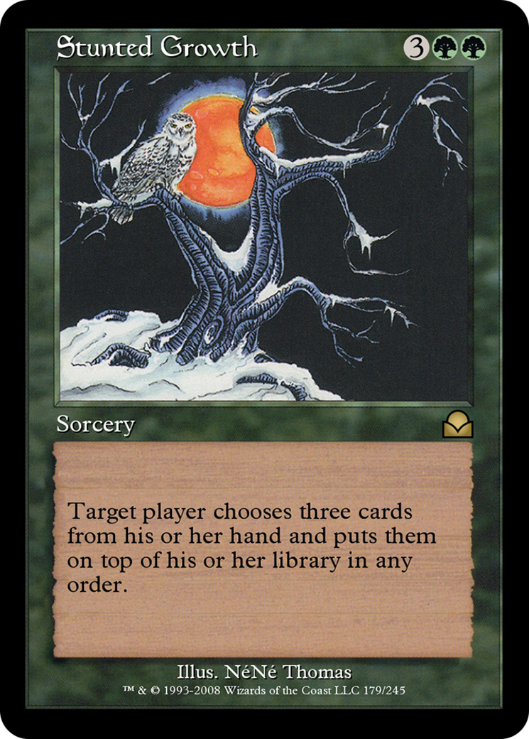 Stunted Growth (ME2-179) [Masters Edition II] Foil
