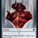 Ob Nixilis Reignited // Ob Nixilis Reignited Double-Sided Token [Starter Commander Decks]