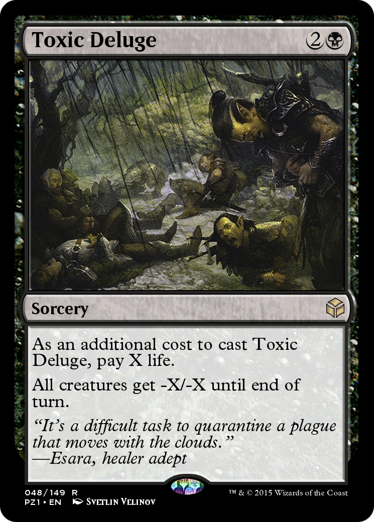 Toxic Deluge (PZ1-048) [Legendary Cube Prize Pack]