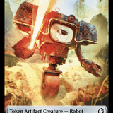 Robot // Treasure (0018) Double-Sided Token [Fallout Tokens]