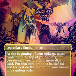 Esika, God of the Tree // The Prismatic Bridge (Borderless) [Secret Lair: From Cute to Brute]