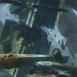 Swamp // Swamp (AZNR-015) (Borderless) [Zendikar Rising Art Series] Foil
