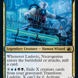 Ludevic, Necrogenius // Olag, Ludevic's Hubris [Innistrad: Midnight Hunt]