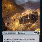 Treasure // Zombie Double-Sided Token [Core Set 2021 Tokens]
