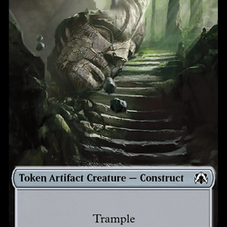 Phyrexian Golem // Construct Double-Sided Token [March of the Machine Commander Tokens]