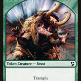Mask // Beast (014) Double-Sided Token [Commander 2018 Tokens]