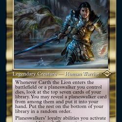 Carth the Lion (Retro Foil Etched) [Modern Horizons 2]