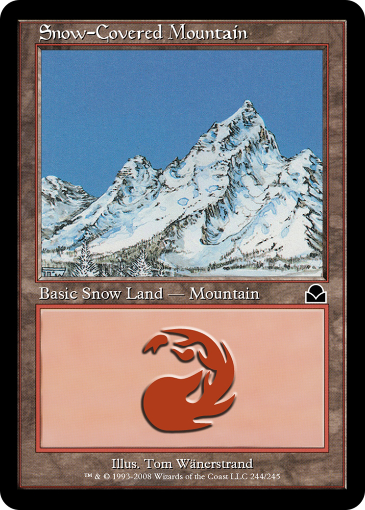 Snow-Covered Mountain (ME2-244) [Masters Edition II]