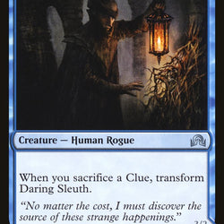 Daring Sleuth // Bearer of Overwhelming Truths [Shadows over Innistrad]
