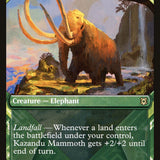 Kazandu Mammoth // Kazandu Valley (Showcase) [Zendikar Rising]