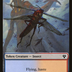Drake // Insect (018) Double-Sided Token [Commander 2020 Tokens]