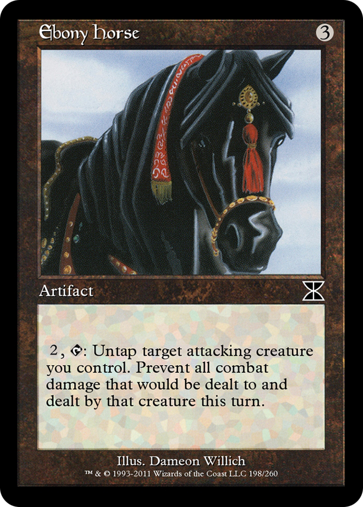 Ebony Horse (ME4-198) [Masters Edition IV] Foil