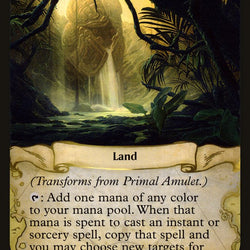 Primal Amulet // Primal Wellspring [Ixalan]