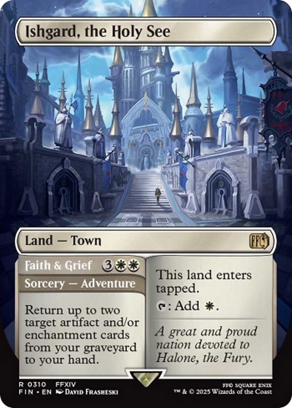 Ishgard, the Holy See (Borderless) [FINAL FANTASY]