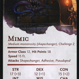 Mimic // Mimic (AAFR-027) (Borderless) [Adventures in the Forgotten Realms Art Series] Foil