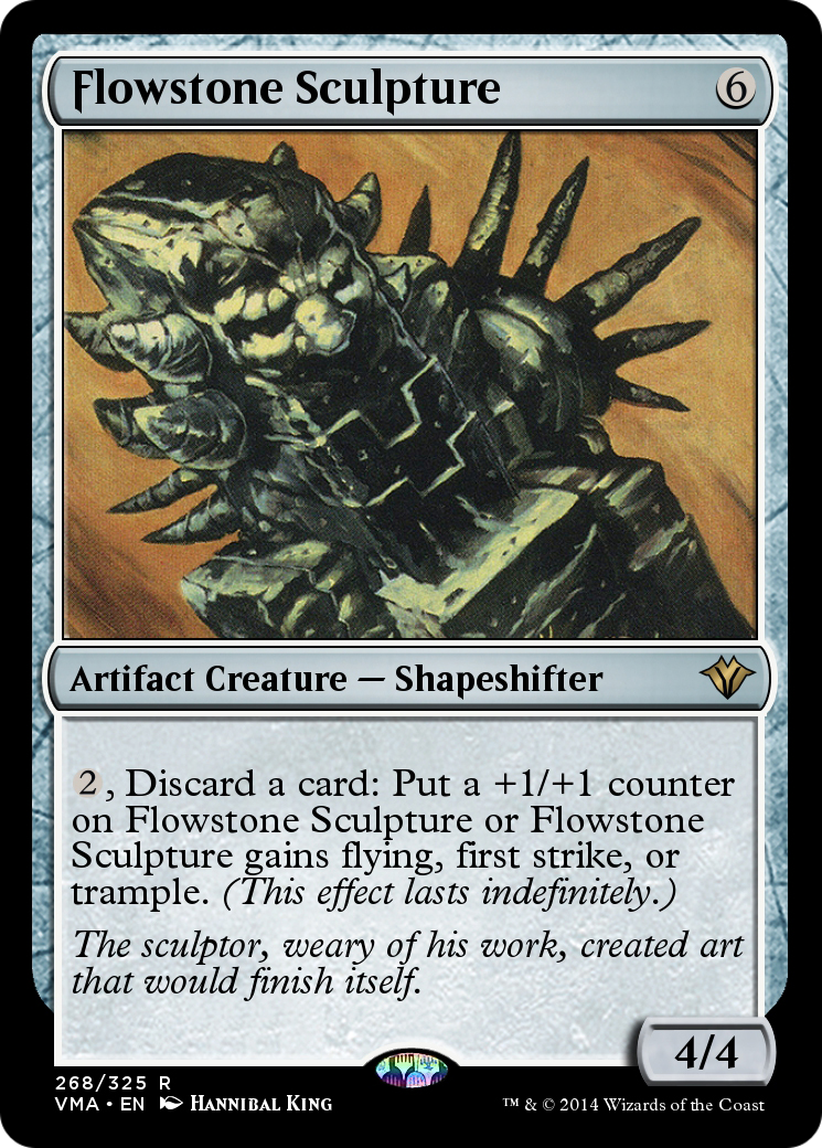 Flowstone Sculpture (VMA-268) [Vintage Masters] Foil
