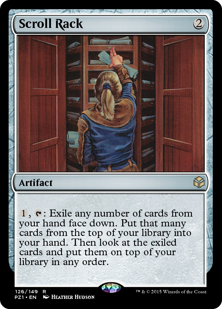 Scroll Rack (PZ1-126) [Legendary Cube Prize Pack] Foil