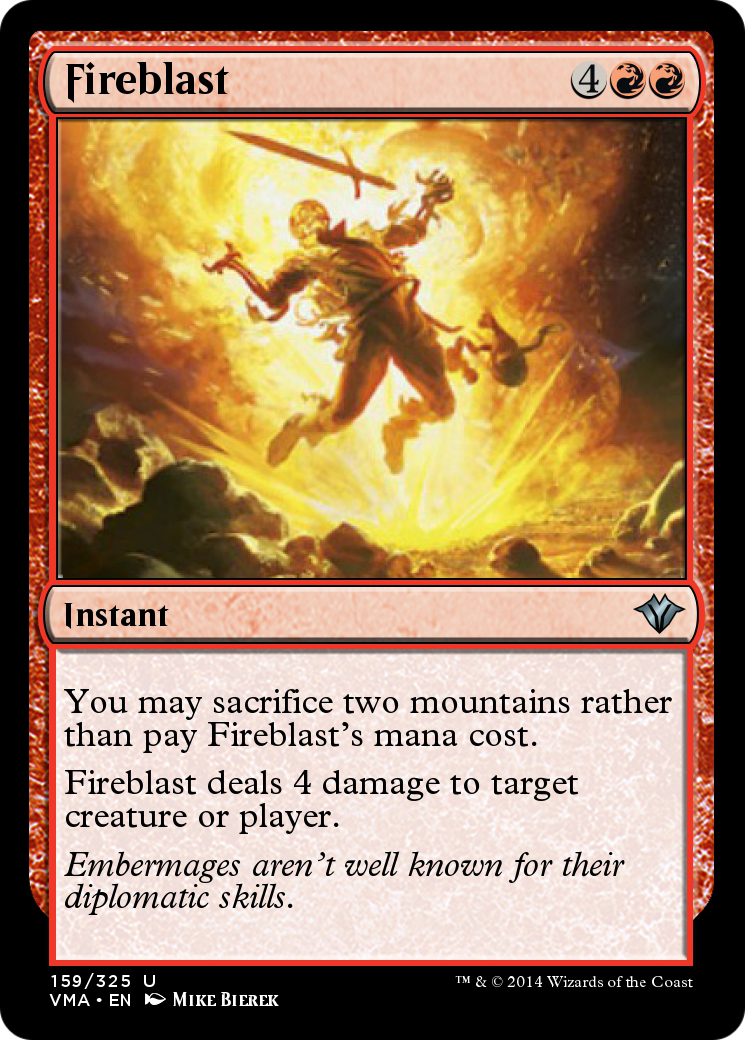 Fireblast (VMA-159) [Vintage Masters]