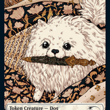 Dog // Cat Double-Sided Token [Secret Lair Commander Deck: Raining Cats and Dogs Tokens]