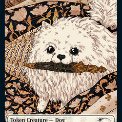 Dog // Cat Double-Sided Token [Secret Lair Commander Deck: Raining Cats and Dogs Tokens]