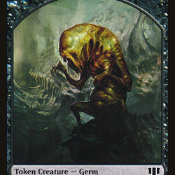 Germ // Zombie (016/036) Double-Sided Token [Commander 2014 Tokens]