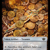 Food (11) // Treasure Double-Sided Token [The Lord of the Rings: Tales of Middle-Earth Tokens]