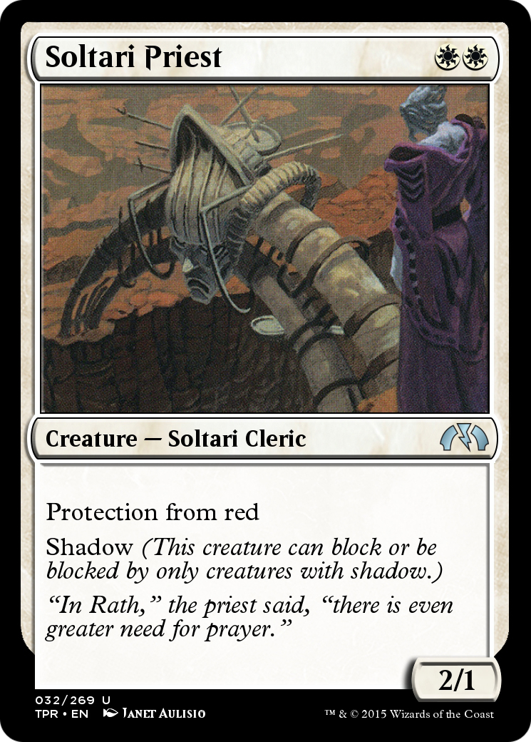 Soltari Priest (TPR-032) [Tempest Remastered]