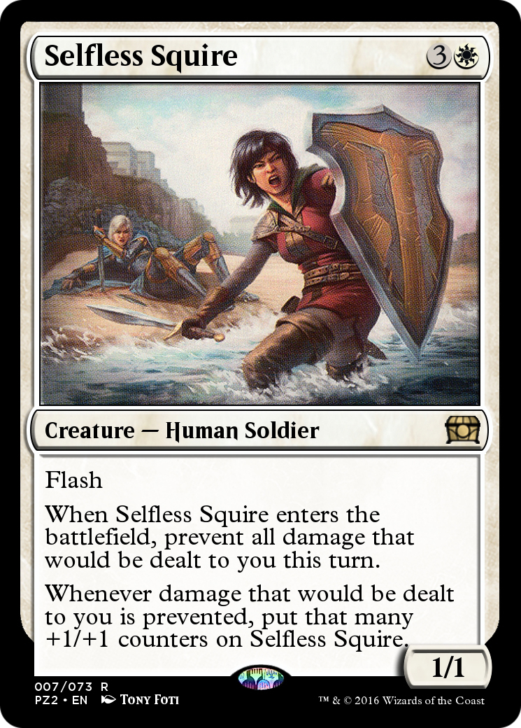 Selfless Squire (PZ2-007) [Treasure Chest]