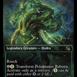 Polukranos Reborn // Polukranos, Engine of Ruin (Showcase Planar Booster Fun) [March of the Machine]
