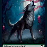 Rhino // Wolf Double-Sided Token [Innistrad: Midnight Hunt Commander Tokens]