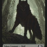 Zombie // Wolf Double-Sided Token [Game Night 2019 Tokens]