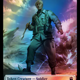 Soldier // Osgood, Operation Double Double-Sided Token (Surge Foil) [Doctor Who Tokens]