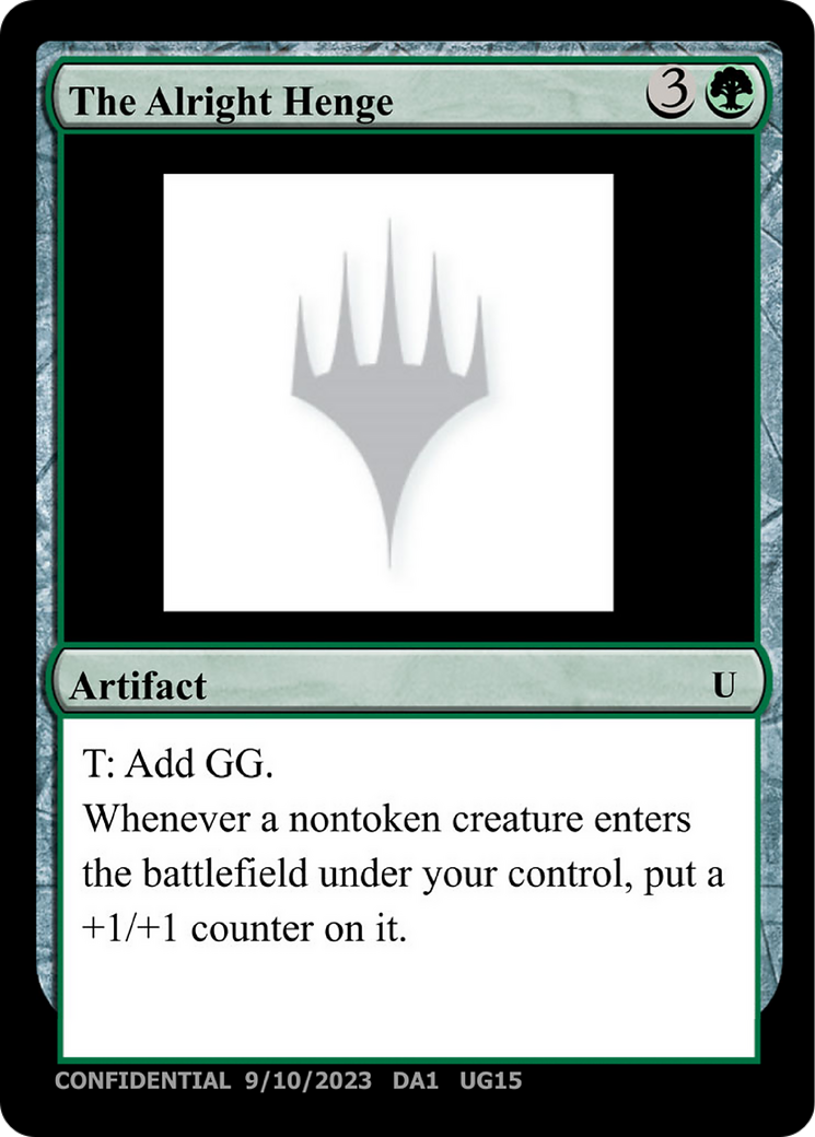 The Alright Henge [Unknown Event]