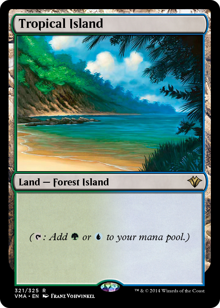 Tropical Island (VMA-321) [Vintage Masters] Foil
