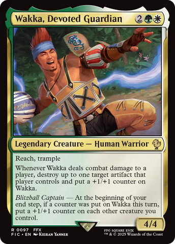 Wakka, Devoted Guardian [FINAL FANTASY Commander]