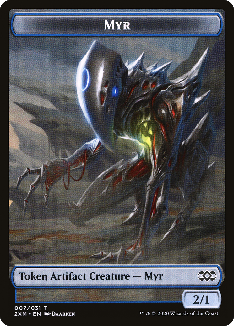 Myr (T2XM-007) [Double Masters Tokens]