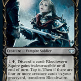 Bloodsworn Squire // Bloodsworn Knight (Showcase Fang Frame) [Innistrad: Crimson Vow]