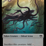Eldrazi Scion // Spirit (0058) Double-Sided Token [Commander Masters Tokens]