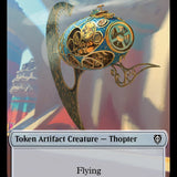 Myr // Thopter Double-Sided Token [Phyrexia: All Will Be One Commander Tokens]