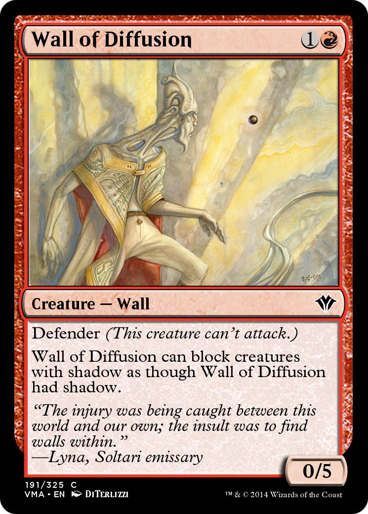 Wall of Diffusion (VMA-191) [Vintage Masters] Foil