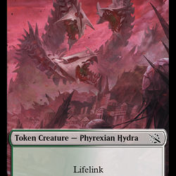 Elemental (9) // Phyrexian Hydra (12) Double-Sided Token [March of the Machine Tokens]