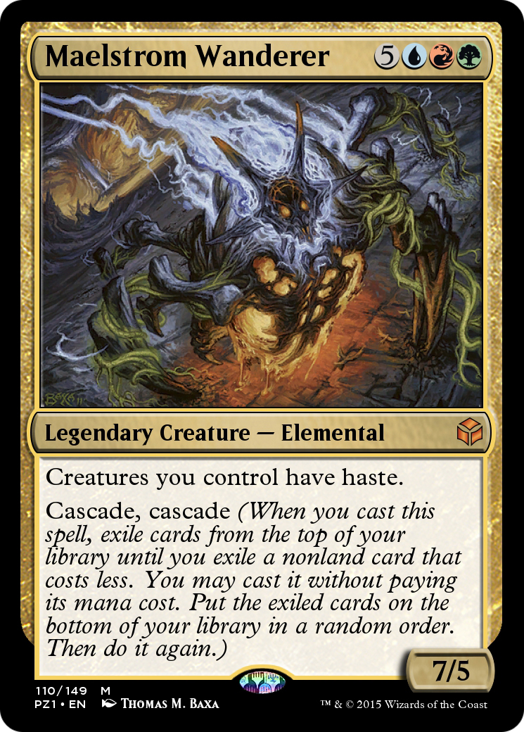 Maelstrom Wanderer (PZ1-110) [Legendary Cube Prize Pack]