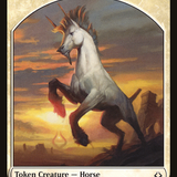 Vampire // Horse Double-Sided Token [The List]