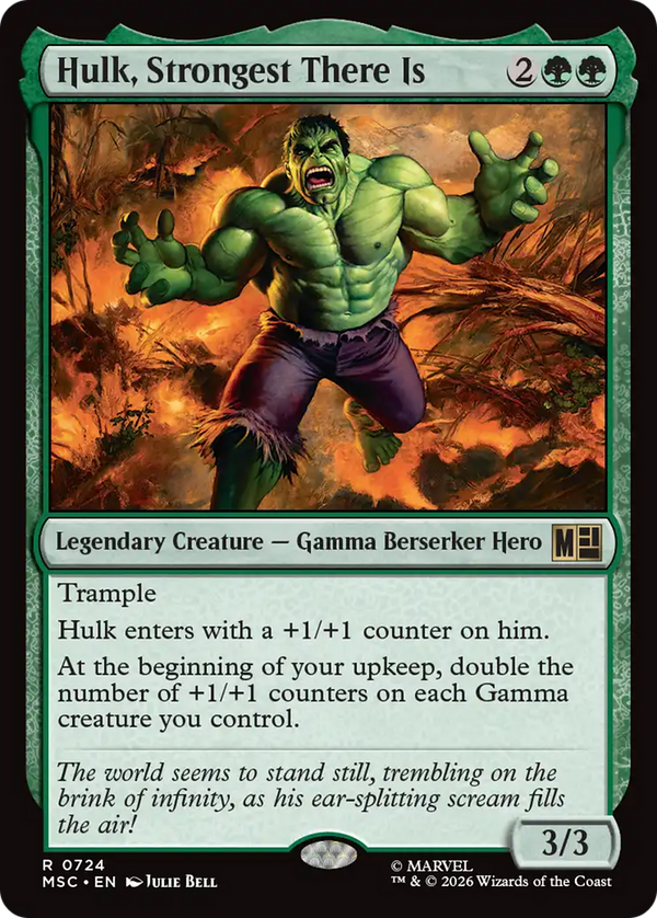 Hulk, Strongest There Is [Marvel Super Heroes Commander]