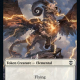 Clue // Elemental (005) Double-Sided Token [Streets of New Capenna Commander Tokens]