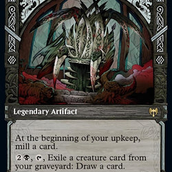 Egon, God of Death // Throne of Death (Showcase) [Kaldheim]