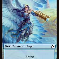 Angel (0003) // Beast Double-Sided Token [Reality Fracture Tokens]