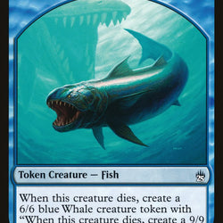 Fish // Kraken Double-Sided Token [Masters 25 Tokens]